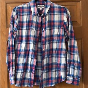 Madewell plaid shirt